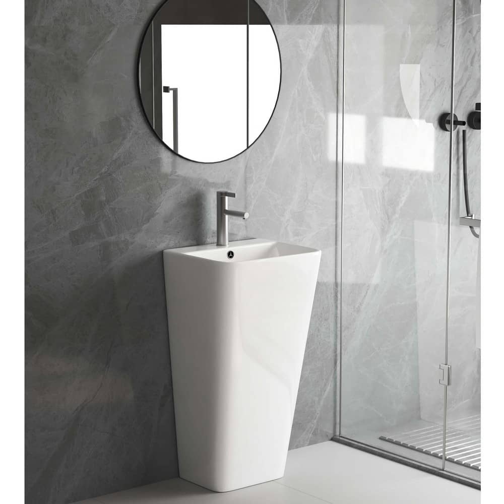 Умывальник пьедестальный Aquatek Optima Square AQ4401-00 440x380x835 белый