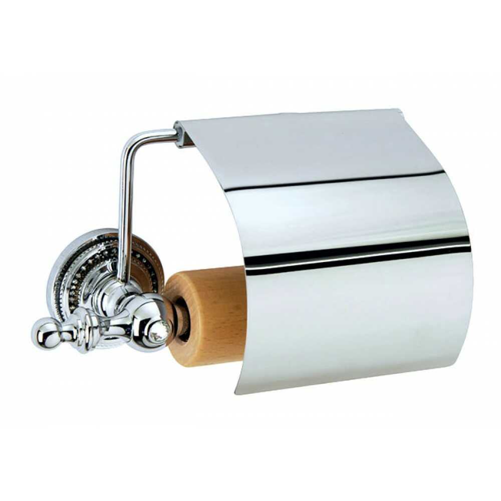 BRILLANTE Держатель для туалетной бумаги с крышкой 10430