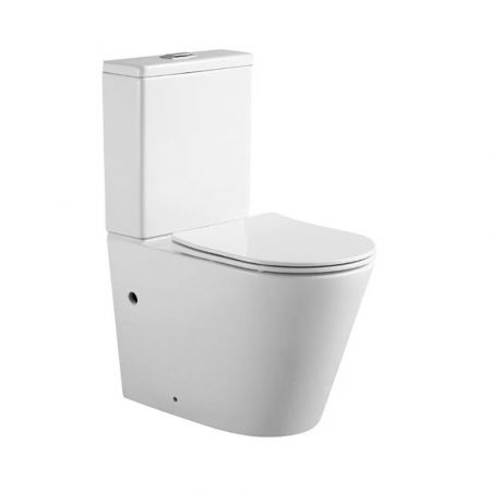 Унитаз-компакт напольный AQUATEK AQ2904-00 Вега с бачком и сиденьем