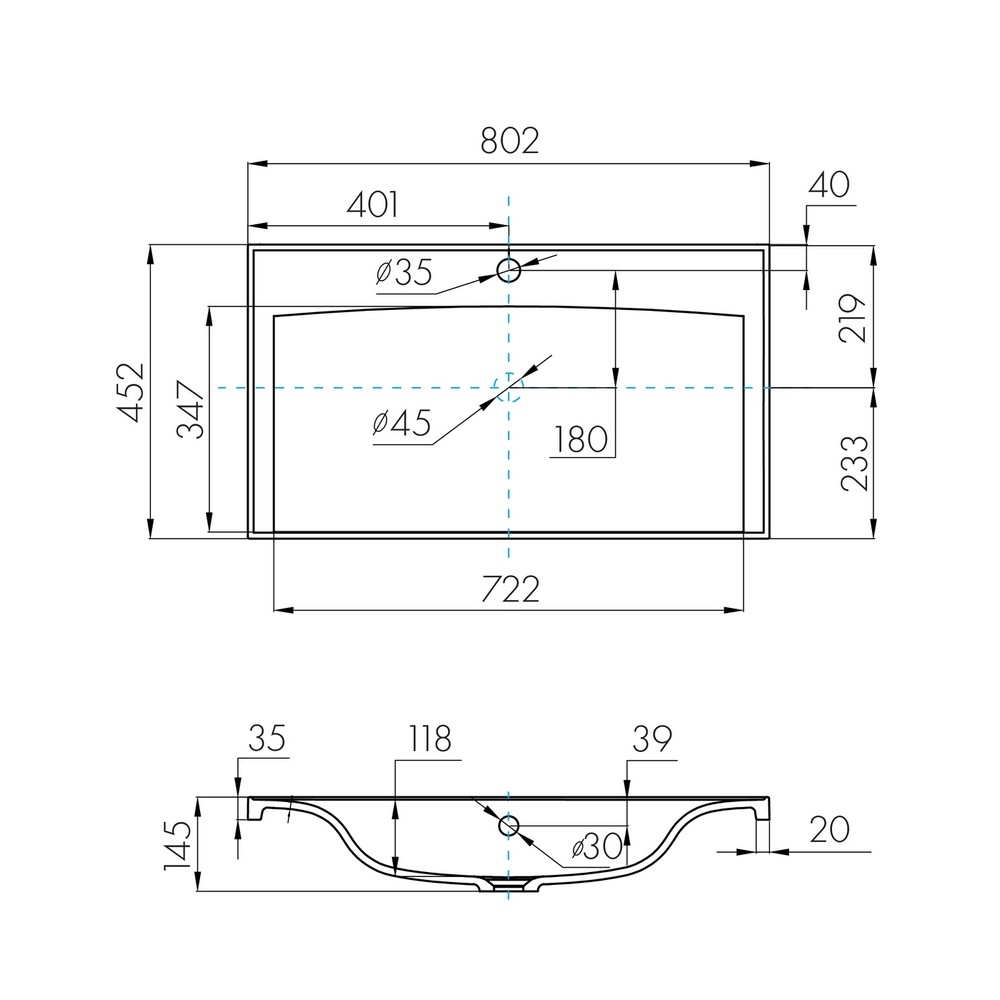 Тумба РИМИНИ-80 NEW 1A226701RN010 белый глянец + раковина Айрис 80 1A722931AG010 РАСПРОДАЖА витринный экземпляр