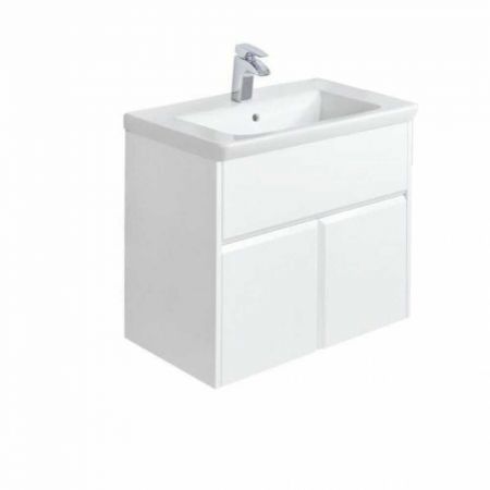 Тумба UP 60 см ZRU9303010 белый глянец + умывальник GAP 327472000