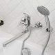 Смеситель для ванны SANTEK Баус с длинным изливом и аксессуарами, хром, WH5A12010C001*** Смеситель для ванны SANTEK Баус с длинным изливом и аксессуарами, хром, WH5A12010C001***