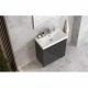 Напольная тумба 80 см Velvex EDGE tnEDG.80.2Y-231 графит с белой раковиной 9696-80*** Напольная тумба 80 см Velvex EDGE tnEDG.80.2Y-231 графит с белой раковиной 9696-80***