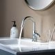 Смеситель для раковины с поворотным изливом Aquatek Европа AQ1307CR без донного клапана, хром Смеситель для раковины с поворотным изливом Aquatek Европа AQ1307CR без донного клапана, хром