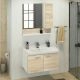 Рига 80 Тумба-умывальник 55х82х47 см Дуб сонома с раковиной Comforty 9335-80 Рига 80 Тумба-умывальник 55х82х47 см Дуб сонома с раковиной Comforty 9335-80