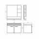 Рига 80 Тумба-умывальник 55х82х47 см Дуб сонома с раковиной Comforty 9335-80 Рига 80 Тумба-умывальник 55х82х47 см Дуб сонома с раковиной Comforty 9335-80