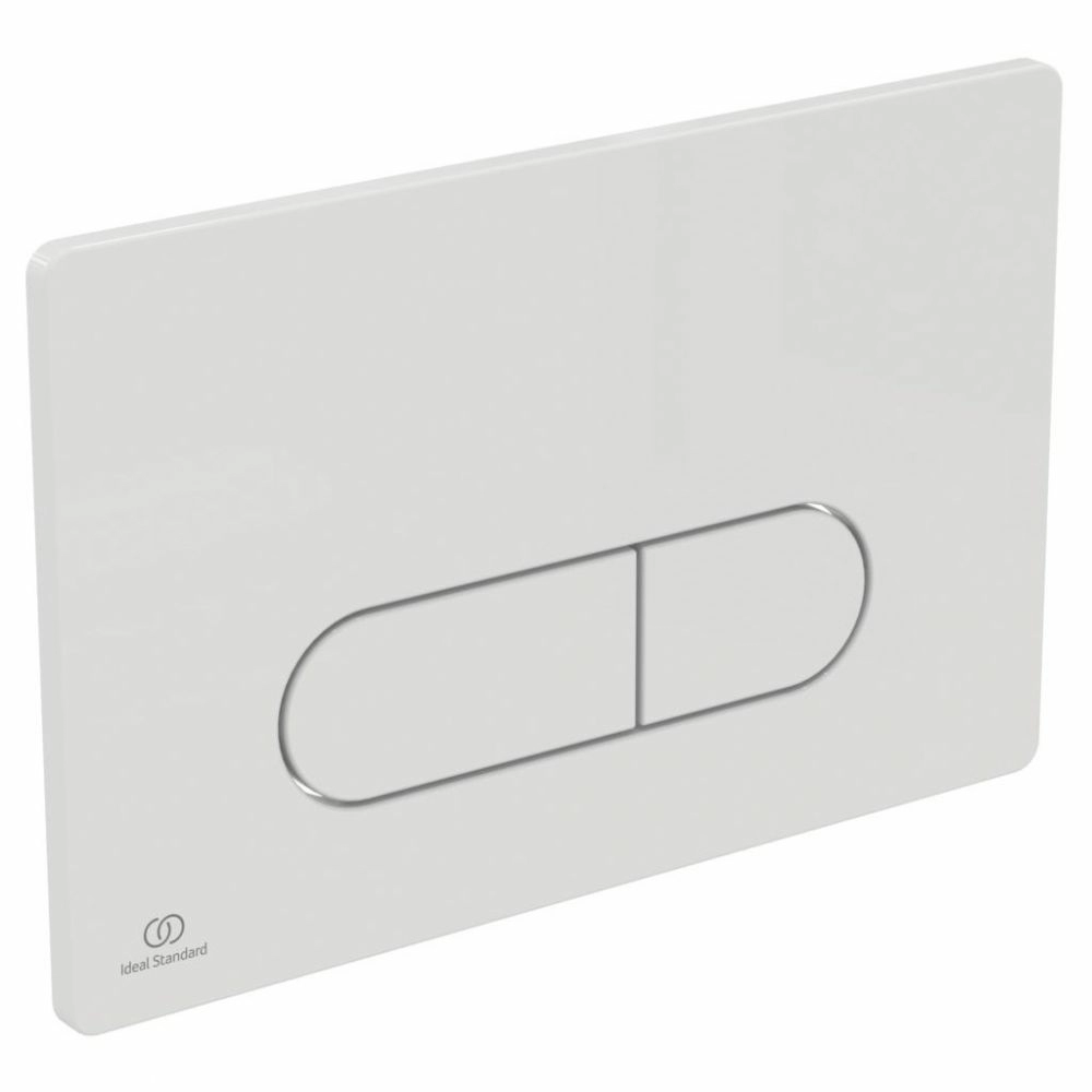 Кнопка смыва Ideal Standard R0115AC OLEAS, двойной смыв, белая Кнопка смыва Ideal Standard R0115AC OLEAS, двойной смыв, белая