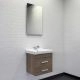 Тумба-умывальник Comforty Никосия 50П дуб темный с раковиной Fest 50 Тумба-умывальник Comforty Никосия 50П дуб темный с раковиной Fest 50