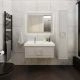 Зеркало с подсветкой LA FENICE Cubo Cappuccino FNC-02-CUB-C-100-80 100х80, бежевый матовый Зеркало с подсветкой LA FENICE Cubo Cappuccino FNC-02-CUB-C-100-80 100х80, бежевый матовый