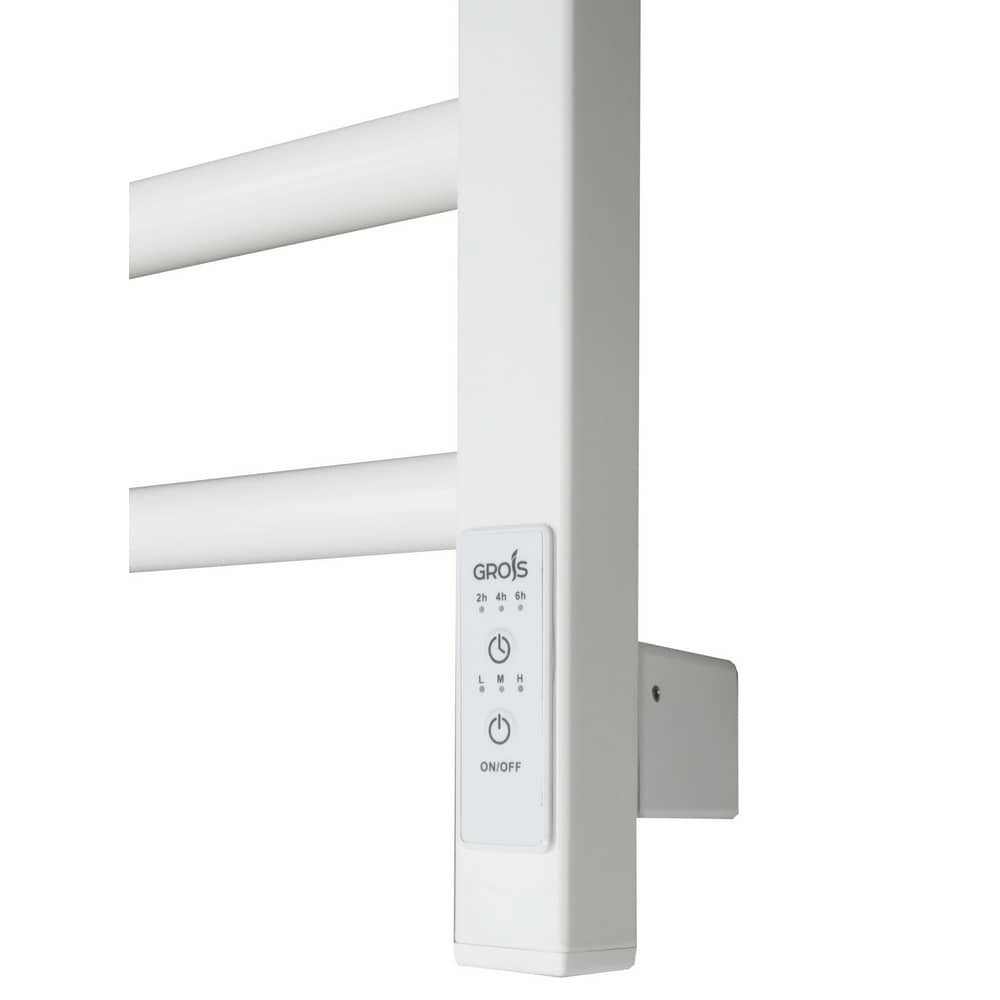 Полотенцесушитель электро GROIS Nex GR-112 500х800 П8 white U, белый Полотенцесушитель электро GROIS Nex GR-112 500х800 П8 white U, белый