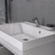 Тумба подвесная GardaHome Scanno 60 SC-T60-W белая с ящиками и фрезеровкой с раковиной Дакота Тумба подвесная GardaHome Scanno 60 SC-T60-W белая с ящиками и фрезеровкой с раковиной Дакота