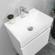 Тумба подвесная GardaHome Fresco 50 Fr-T50FrW белая с раковиной Тумба подвесная GardaHome Fresco 50 Fr-T50FrW белая с раковиной