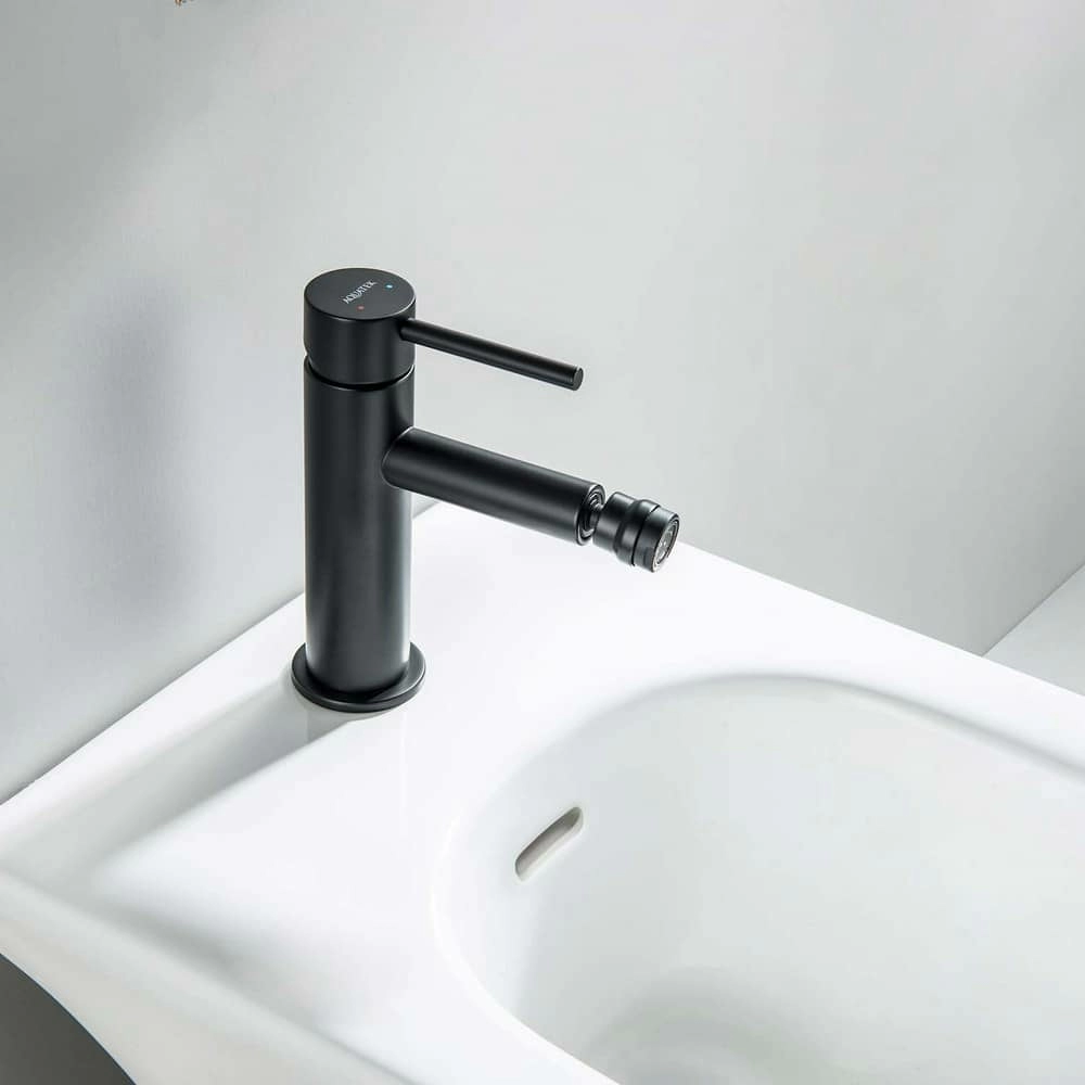 Смеситель для биде Aquatek Европа AQ1318MB матовый черный Смеситель для биде Aquatek Европа AQ1318MB матовый черный