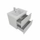 Комплект мебели Aquatek Вега AQ77060-LG: Тумба 60 см с раковиной AQ0460-00, 2 ящика, серый туман Комплект мебели Aquatek Вега AQ77060-LG: Тумба 60 см с раковиной AQ0460-00, 2 ящика, серый туман