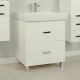 Тумба-умывальник АМЕРИНА 70 Н 1A169301AM010/1WH302083 белый глянец