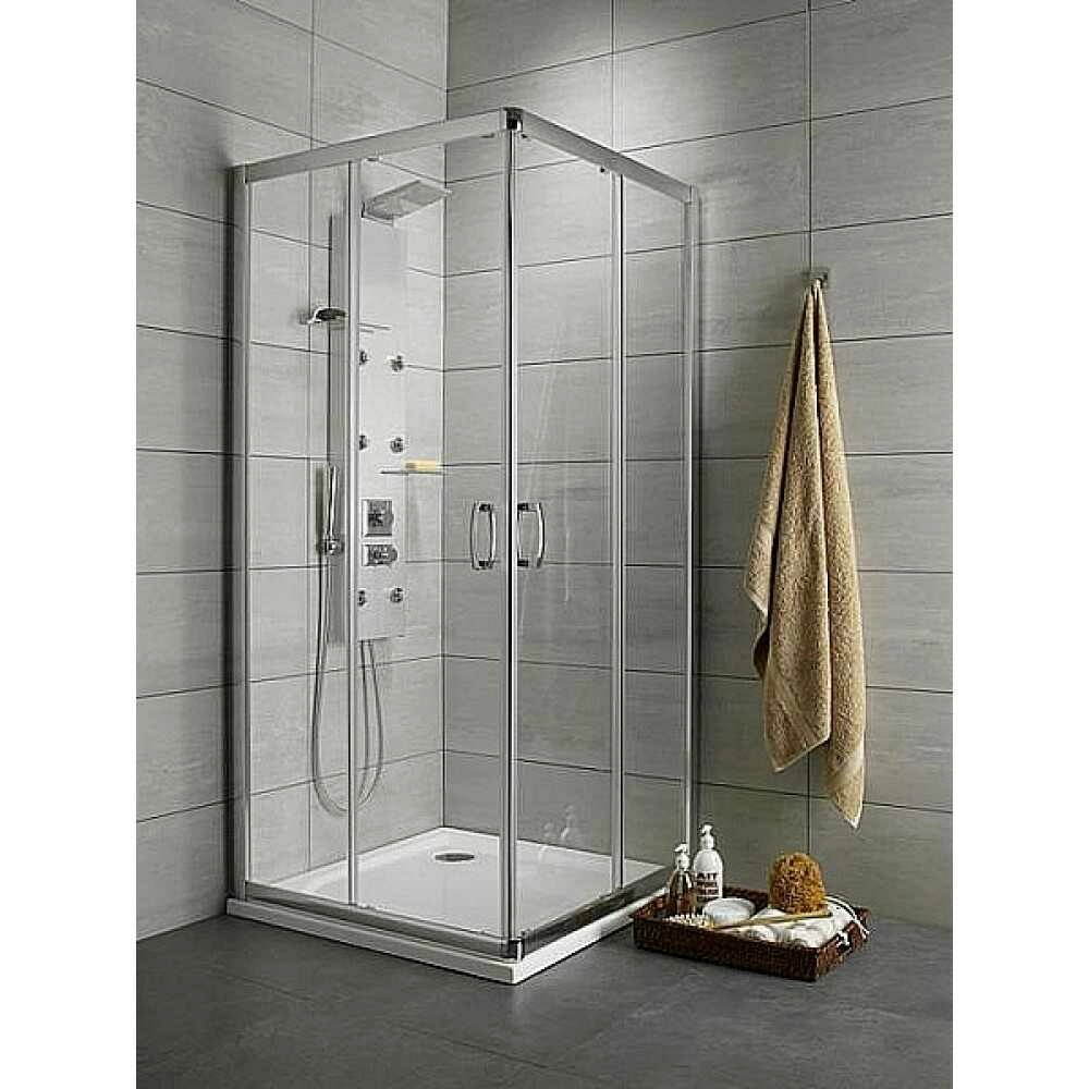 Душевое ограждение Premium Plus D 30436-01-01N 900х1000х1900 хром/прозр. стекло Душевое ограждение Premium Plus D 30436-01-01N 900х1000х1900 хром/прозр. стекло