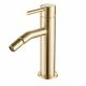 Смеситель для биде AQUAme Siena AQM6216BG, шлифованное золото Смеситель для биде AQUAme Siena AQM6216BG, шлифованное золото