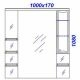 Зеркало-шкаф Барселона 105 Ba.02.10 100см Зеркало-шкаф Барселона 105 Ba.02.10 100см