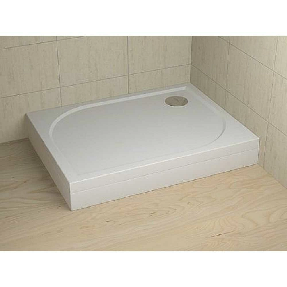 Поддон акриловый DELOS D 900x750x140x10 4D97514-03L + панель Поддон акриловый DELOS D 900x750x140x10 4D97514-03L + панель