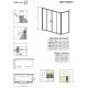 Шторка для ванны VESTA DWD160 203160-01 + S 70 204070-01 стекло прозр. Шторка для ванны VESTA DWD160 203160-01 + S 70 204070-01 стекло прозр.