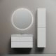 Тумба подвесная 89 см Sancos Snob R Bianco SNR90W + раковина Element CN7002, белый Тумба подвесная 89 см Sancos Snob R Bianco SNR90W + раковина Element CN7002, белый
