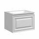 Тумба подвесная 59 см Sancos Very Bianco VR60W белый + раковина накладная Grace CN7011 Тумба подвесная 59 см Sancos Very Bianco VR60W белый + раковина накладная Grace CN7011