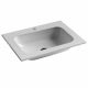 Тумба подвесная 59 см Sancos Very Bianco VR60W белый + раковина накладная Grace CN7011 Тумба подвесная 59 см Sancos Very Bianco VR60W белый + раковина накладная Grace CN7011