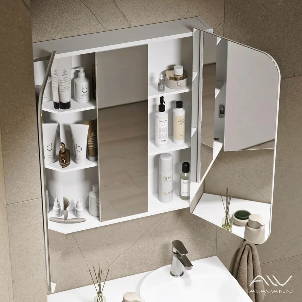 Зеркальный шкаф-трюмо Alavann Cosmetic 80 ALV0727001 с приближением