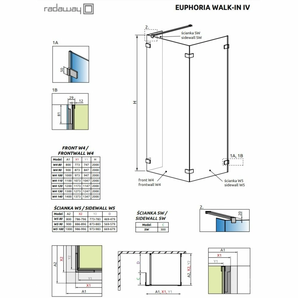 Душевая перегородка Euphoria Walk-in I 120 фр.панель 383144-01-01 + 2 бок.стенки 383160-01-01 Душевая перегородка Euphoria Walk-in I 120 фр.панель 383144-01-01 + 2 бок.стенки 383160-01-01