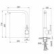 Смеситель для кухни с высоким поворотным изливом Aquatek Европа AQ1380CR хром Смеситель для кухни с высоким поворотным изливом Aquatek Европа AQ1380CR хром